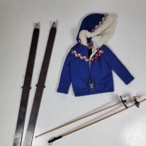 VINTAGE BARBIE SKI QUEEN #948 Blue Jacket 1960's